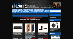 Desktop Screenshot of comptoir-electronique.fr
